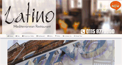 Desktop Screenshot of latino-restaurant.co.uk